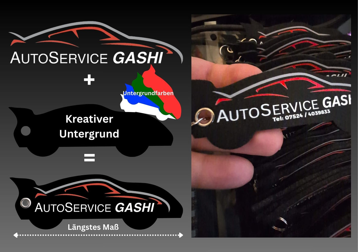 DTF Schlüsselanhänger