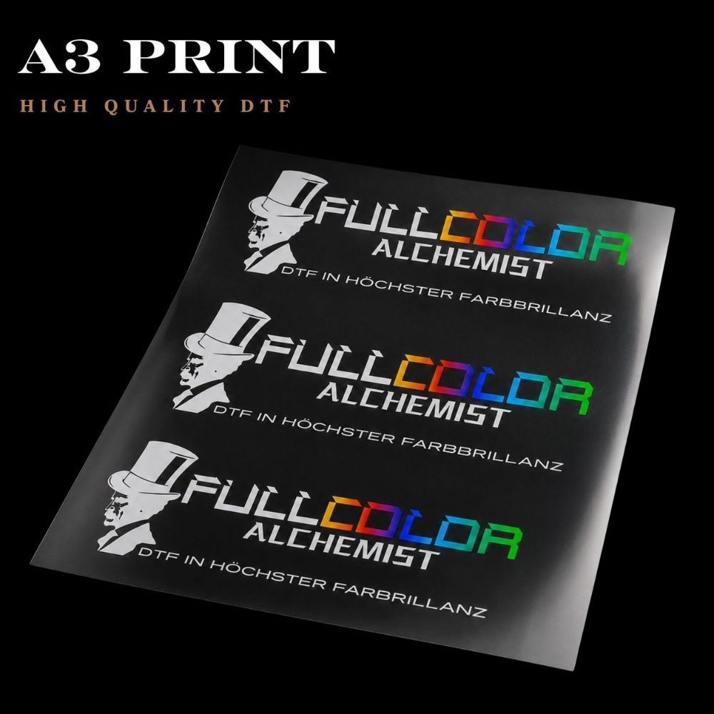 DTF A3 Druck FULLCOLOR ALCHEMIST