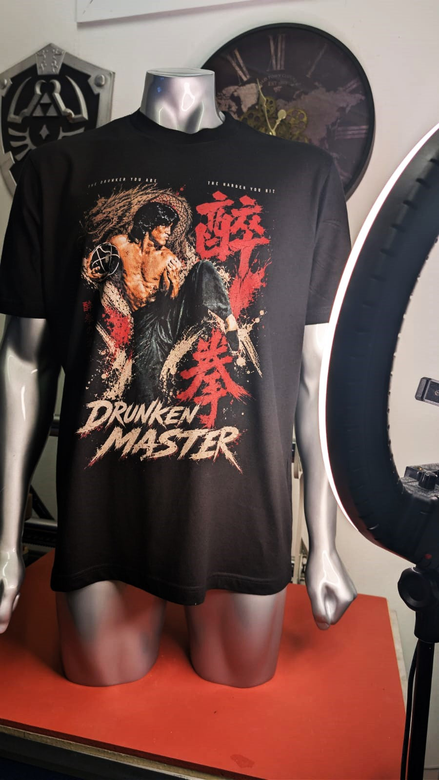 Drunken Master Kungfu Oversized T-Shirt
