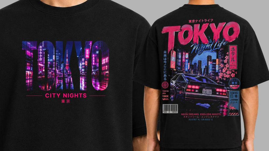 Tokyo Dreams Oversized T-Shirt